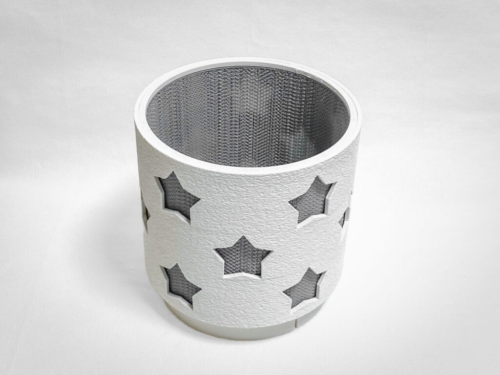 3Dプリンターで自作した鉢