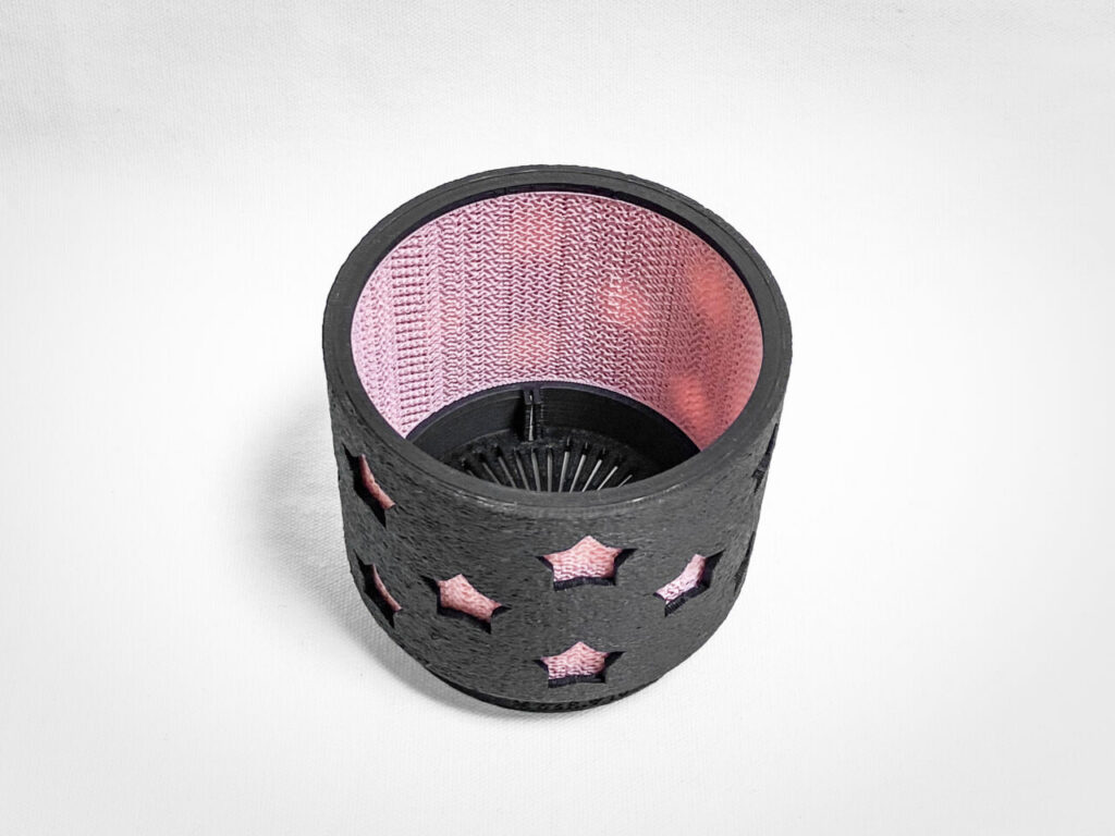 3Dプリンターで自作した鉢