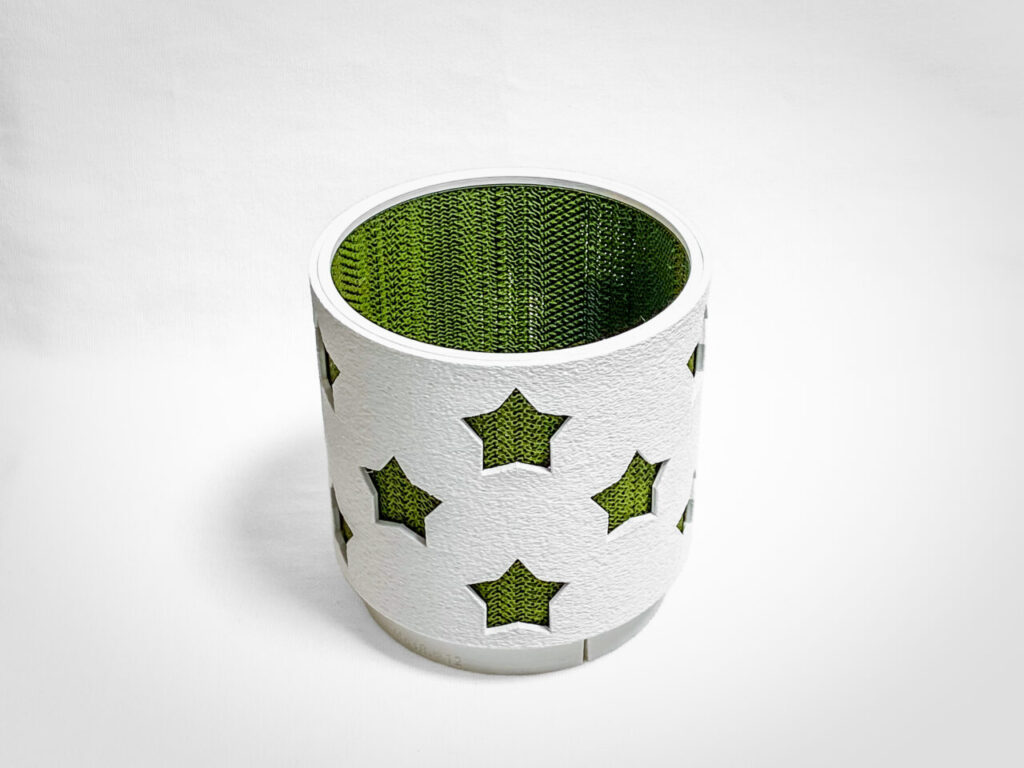 3Dプリンターで自作した鉢