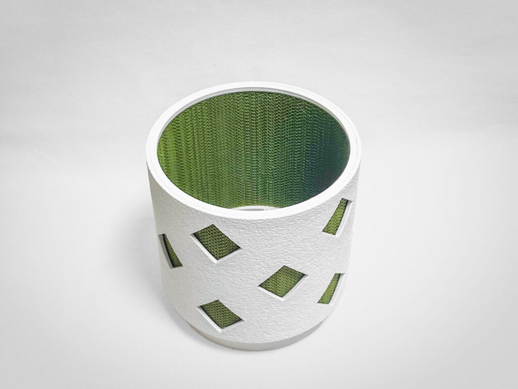 3Dプリンターで自作した鉢