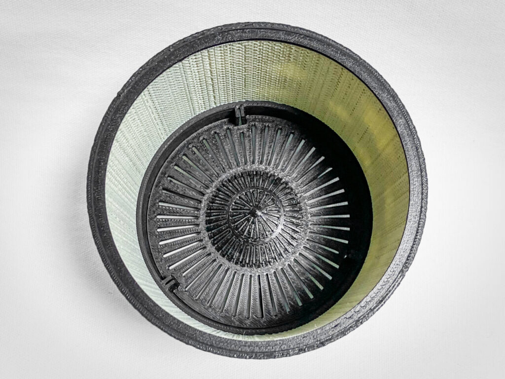 3Dプリンターで自作した鉢