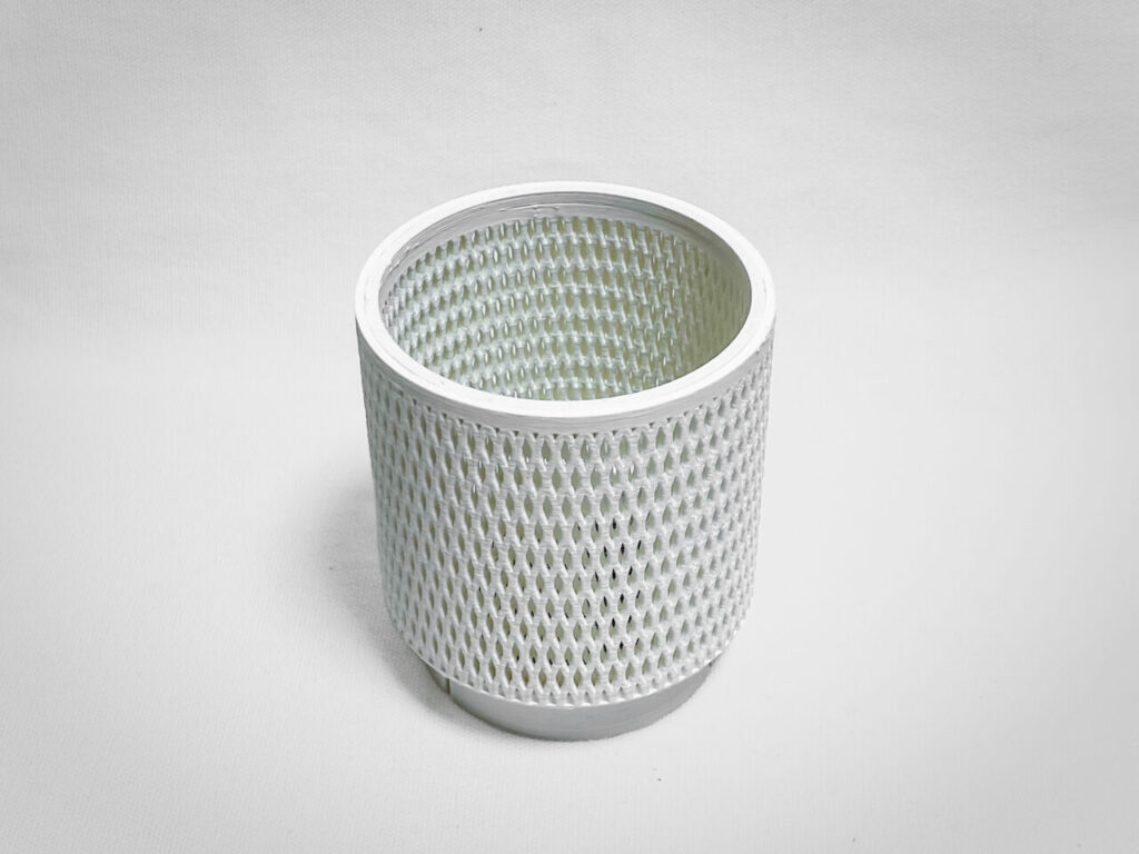 3Dプリンターで自作した鉢