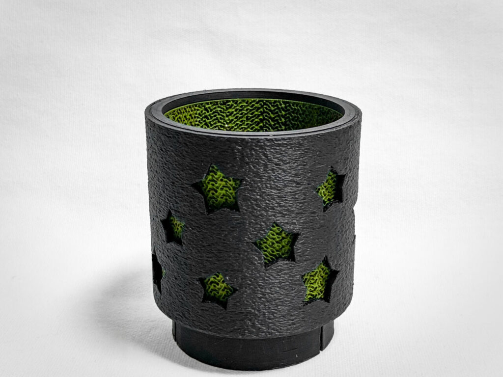 3Dプリンターで自作した鉢