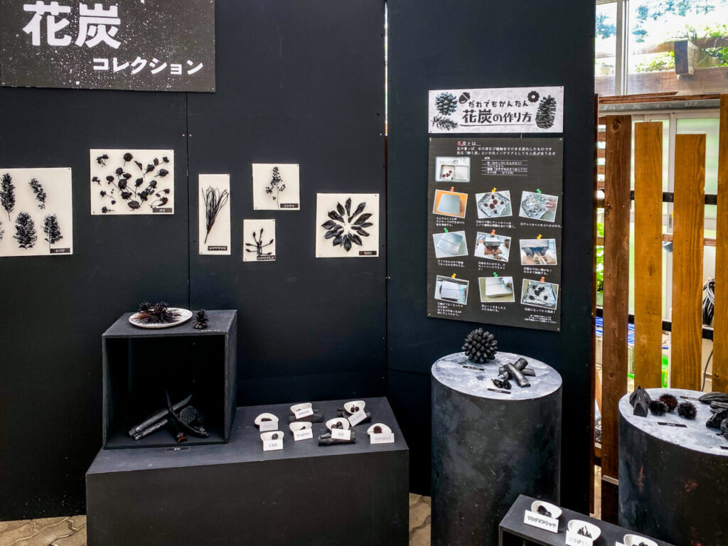 とちぎ花センター炭展