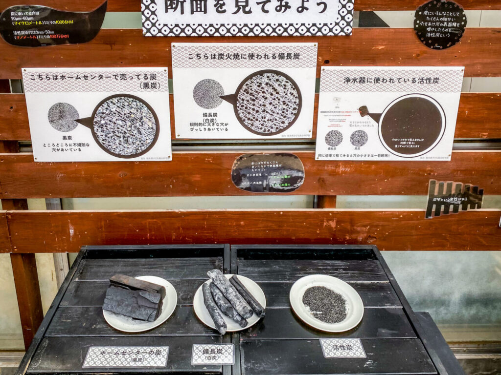 とちぎ花センター炭展