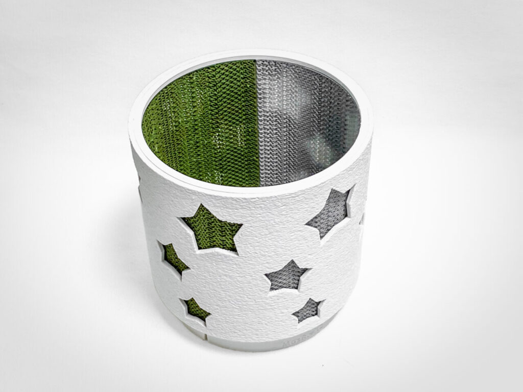 3Dプリンターで自作した鉢