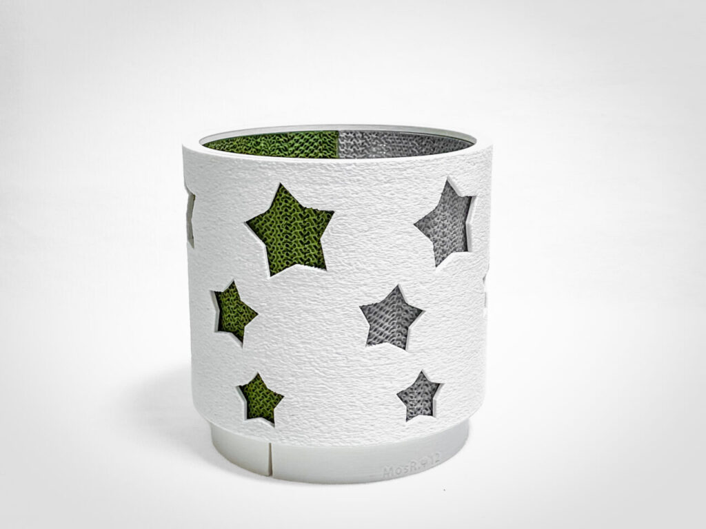 3Dプリンターで自作した鉢