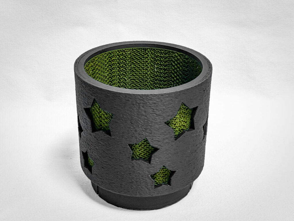 3Dプリンターで自作した鉢