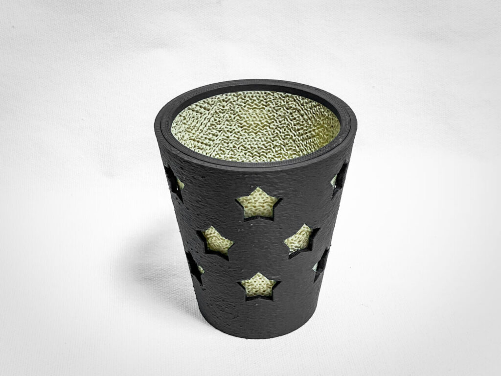 3Dプリンターで自作した鉢