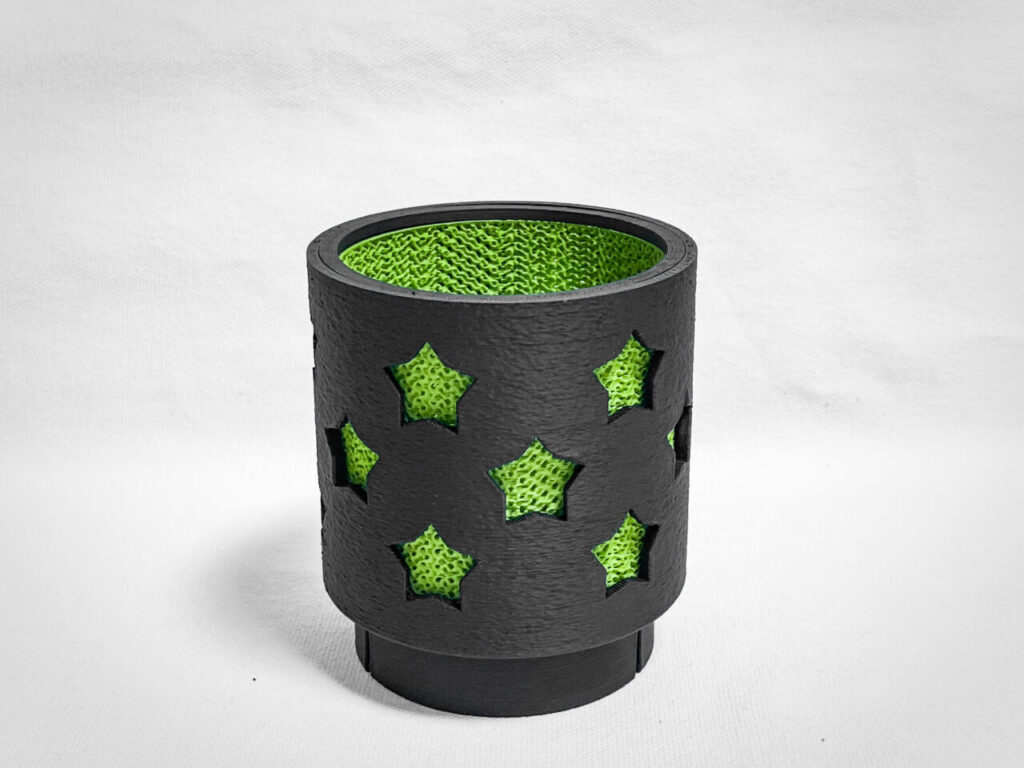 3Dプリンターで自作した鉢