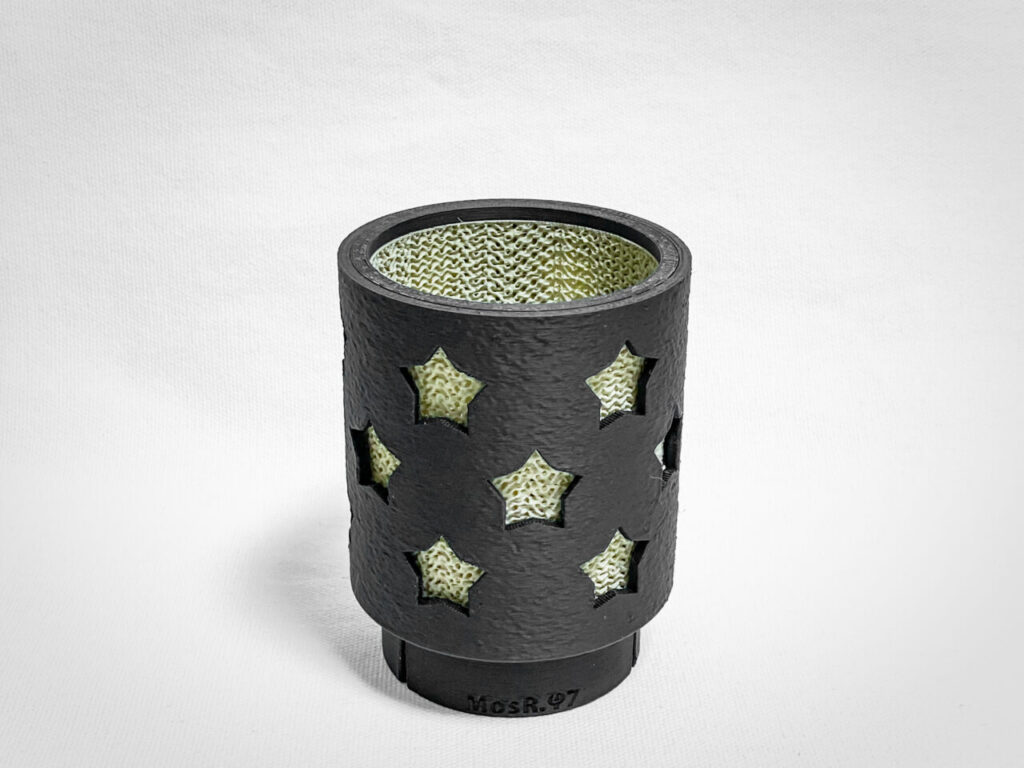 3Dプリンターで自作した鉢