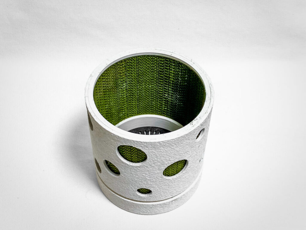 3Dプリンターで自作した鉢