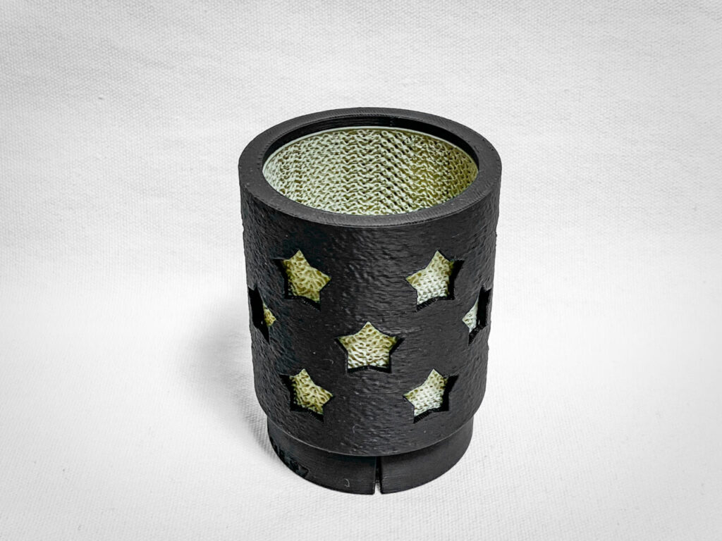 3Dプリンターで自作した鉢